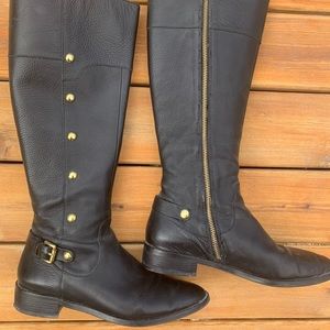 Michael Kors knee high riding boots